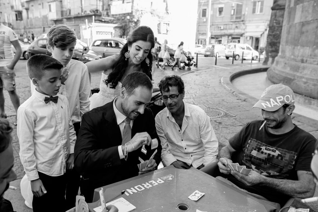 Giocatori di Carte a Porta Capuana Napoli