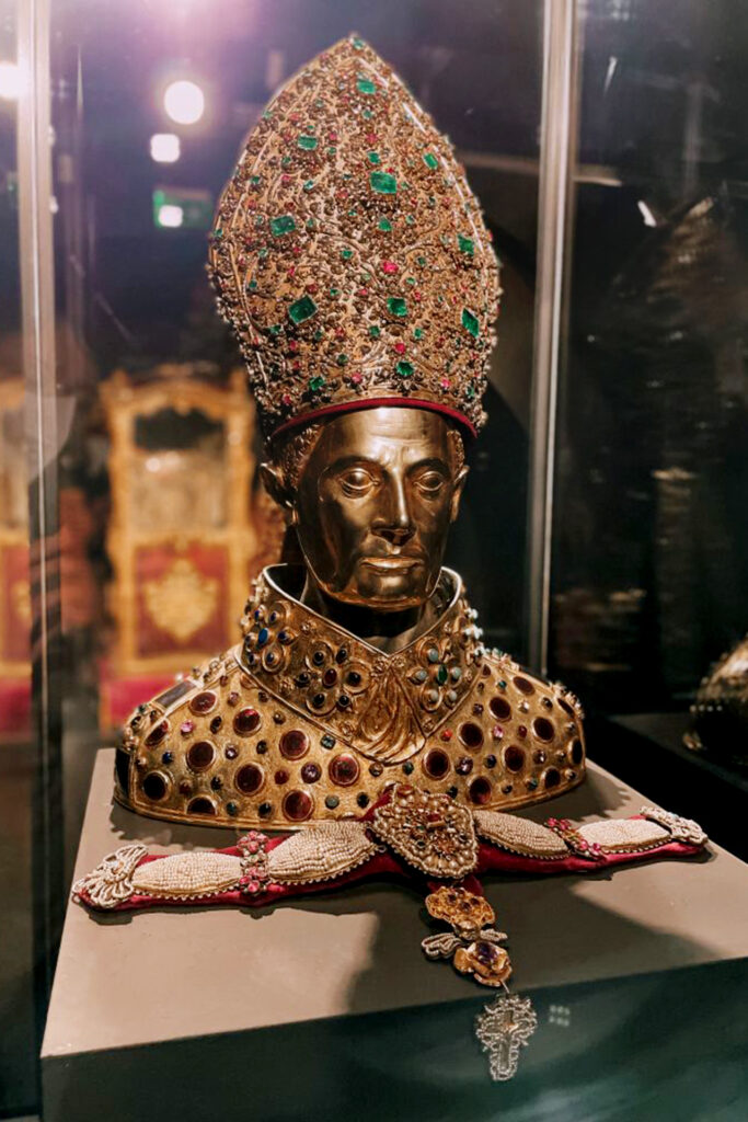Foto del gemmata di San Gennaro